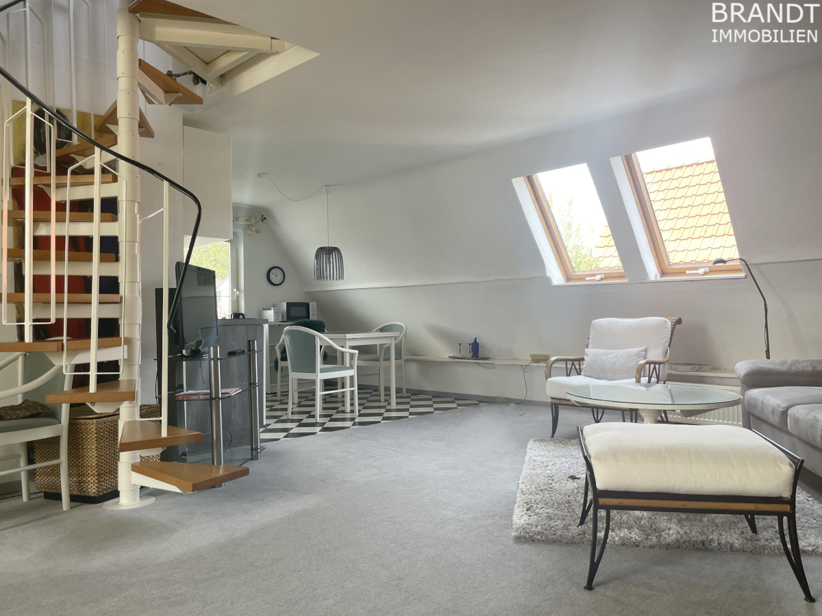 Helle SINGLE-WOHNUNG HH-Sasel! 2-Zimmer-Wohnung über 2 Ebenen - plus kleine Terrasse zur Nutzung... - Foto 4