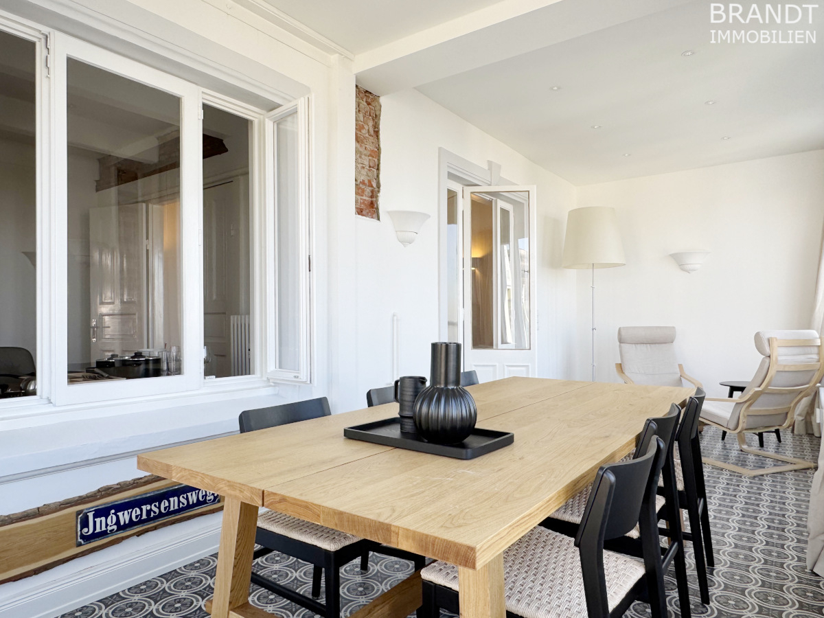 Erstbezug, Modernisierte 3 Zi.-Whg. mit Elbblick u. gr. Terrasse im Treppenviertel/Blankenese! - Foto 5