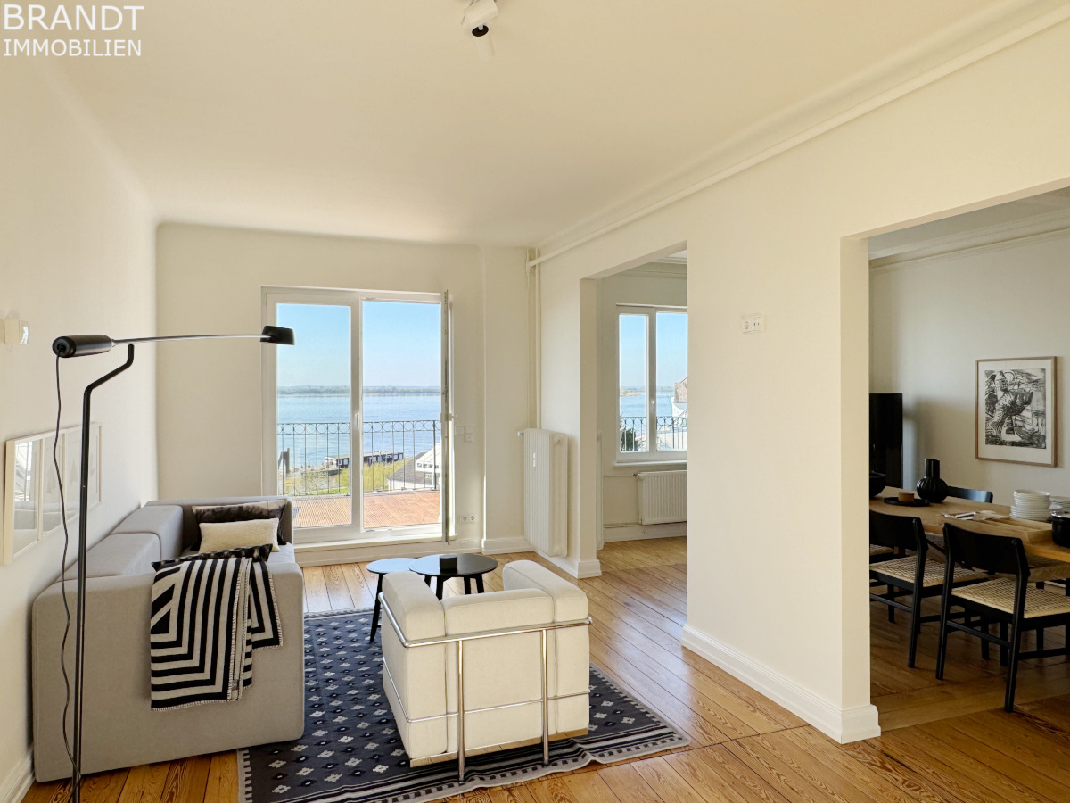 Die Elbe immer im Blick! 4,5 Zi.- Whg. mit gr. Terrasse und 2 Balkonen in Hamburg- Blankenese - Foto 4