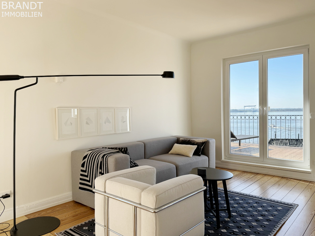 Die Elbe immer im Blick! 4,5 Zi.- Whg. mit gr. Terrasse und 2 Balkonen in Hamburg- Blankenese - Foto 3