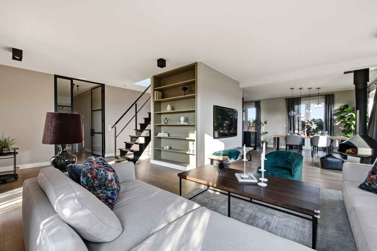 Modernes Penthouse mit Lift, Kamin, 2 Terrassen, 2 Bädern & Blick zum Fernsehturm in HH-Rotherbaum! - Foto 2