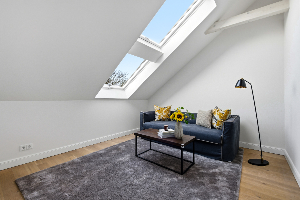 Modernes Penthouse mit Lift, Kamin, 2 Terrassen, 2 Bädern & Blick zum Fernsehturm in HH-Rotherbaum! - Foto 4