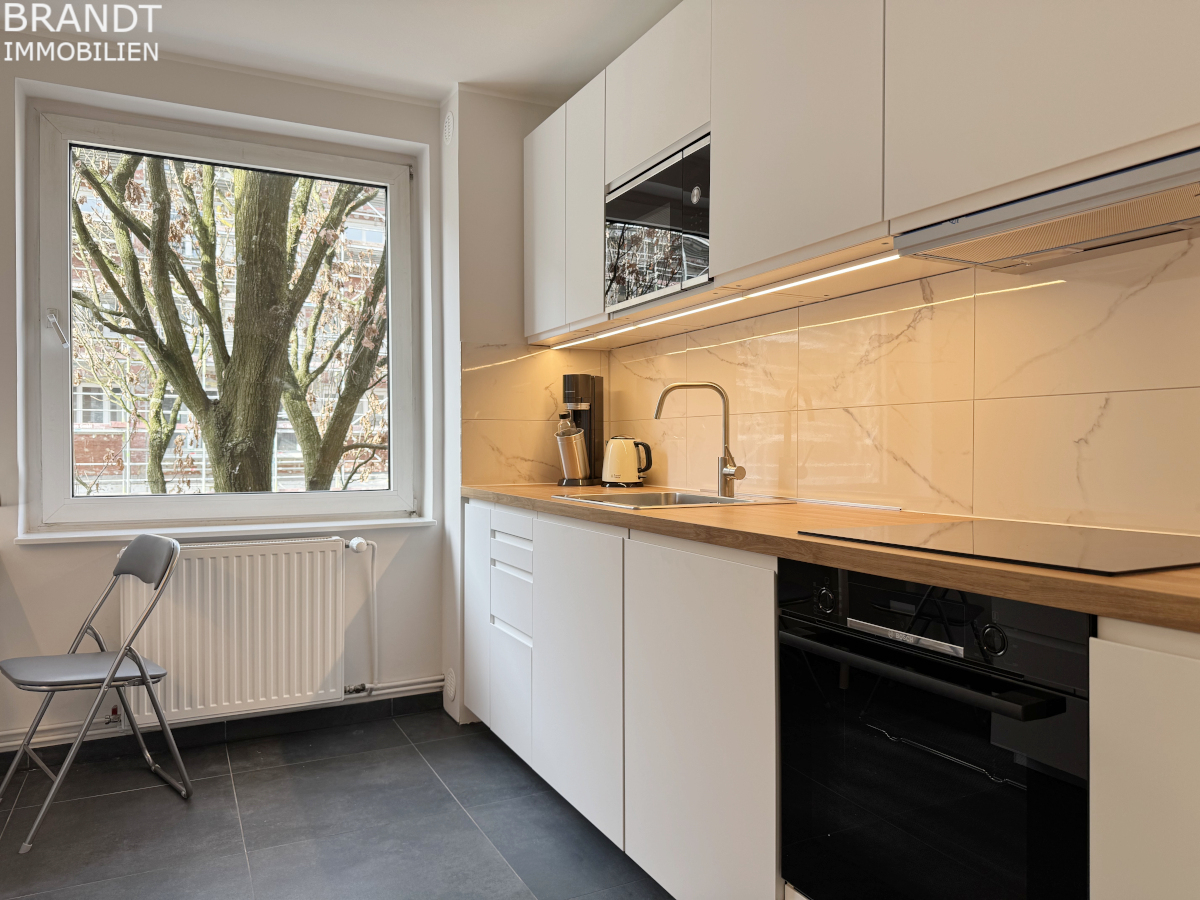 ERSTBEZUG NACH SANIERUNG in HH-Winterhude! Moderne 2-Zi./56 m neu möbliert - inkl. Reinigungsservice - Foto 5