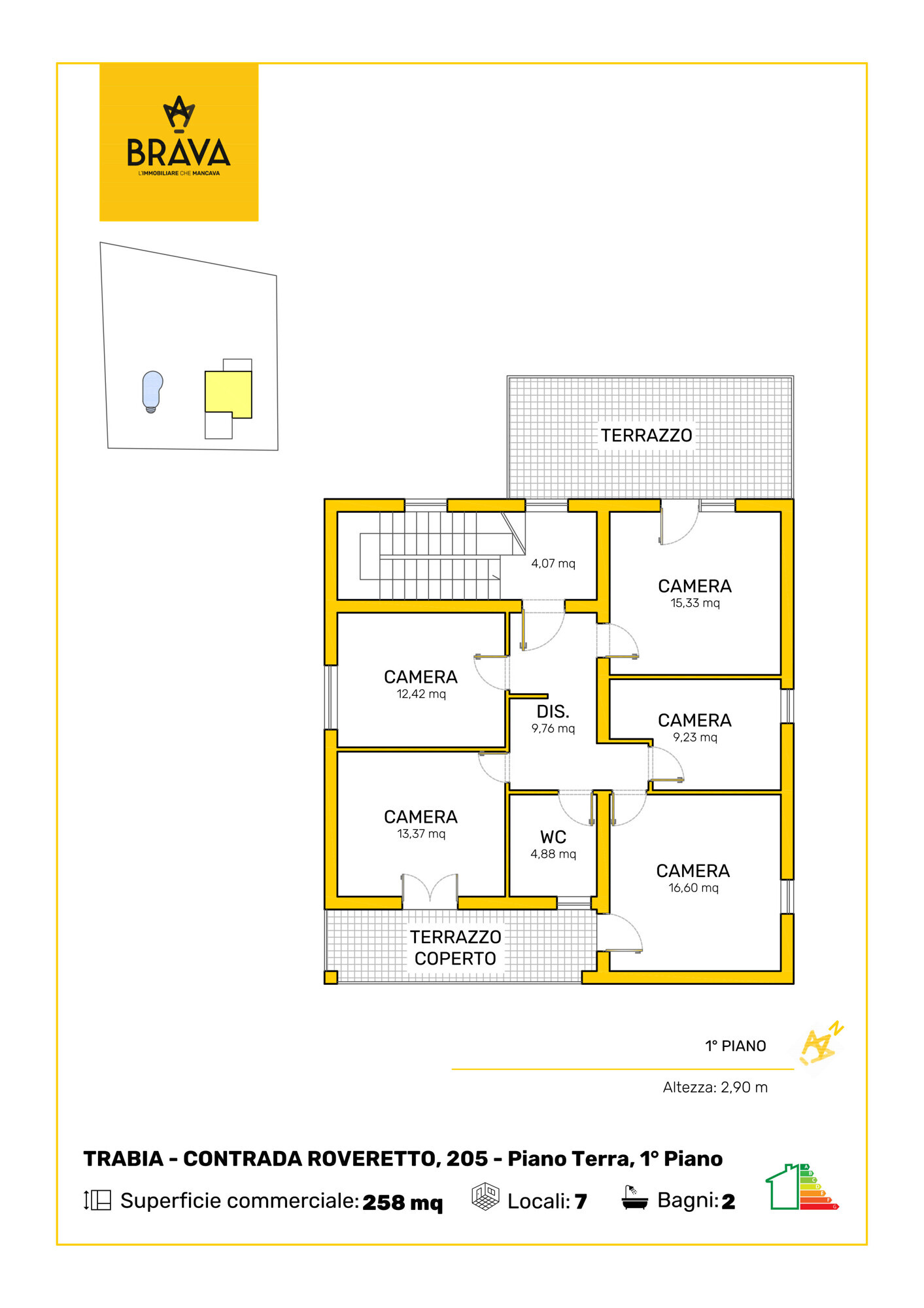 111_BRAVA_TRABIA_CONTRADA ROVETTO n. 205 Piano 1