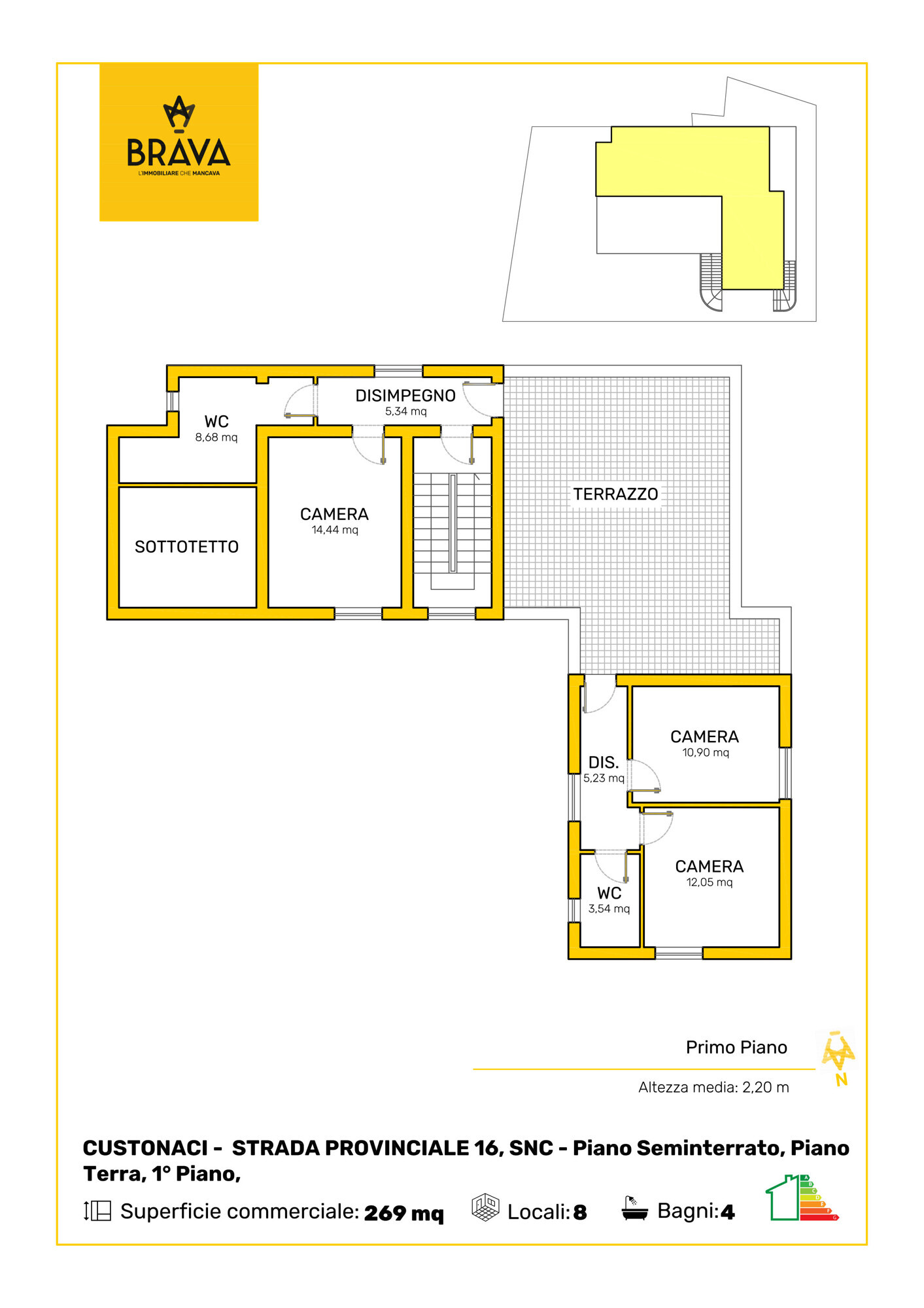 123_BRAVA_STRADA PROVINCIALE 16 n. SNC Piano 1