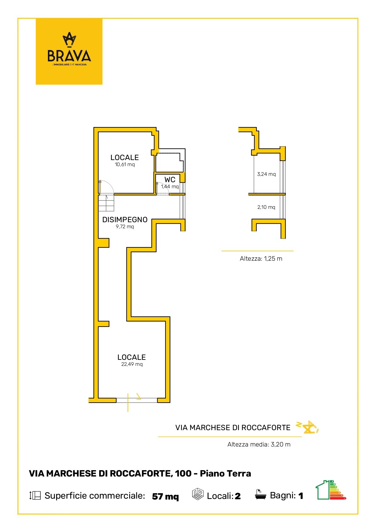 PLANIMETRIA COLORATA VIA MARCHESE DI ROCCAFORTE n. 100 Piano T OK_page-0001