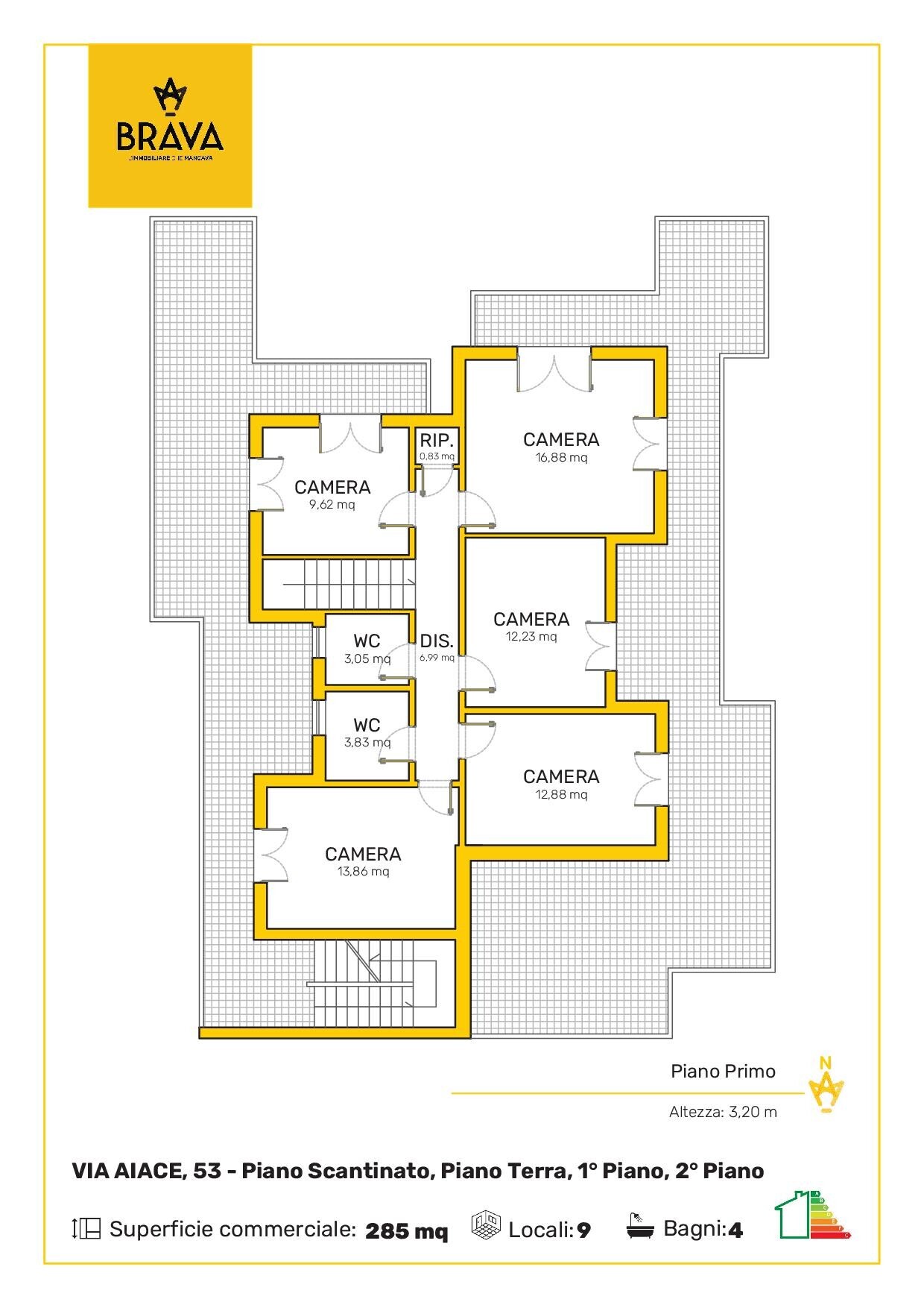 VIALE AIACE n.53 Piano 1 ok