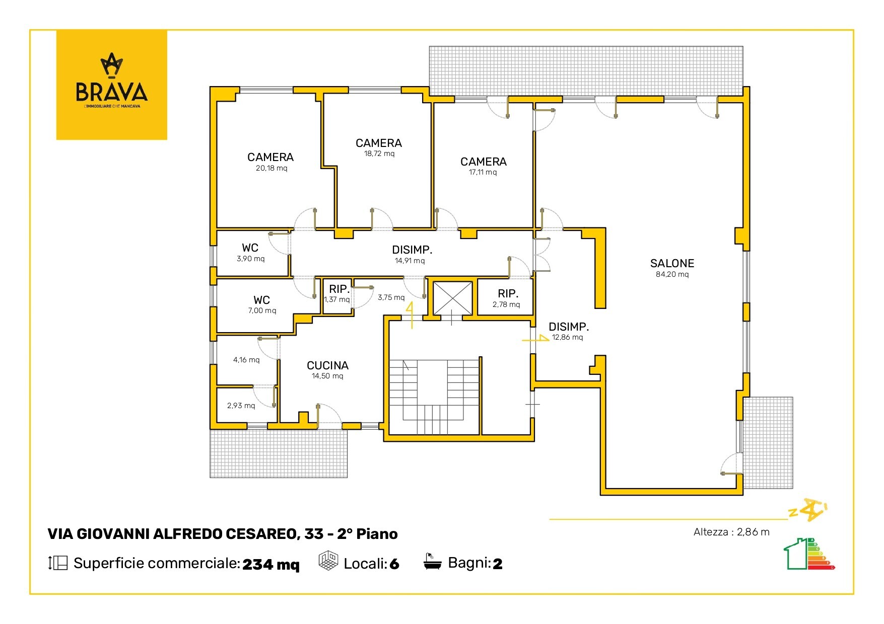 Planimetria colorata VIA GIOVANNI ALFREDO CESAREO n. 33_page-0001