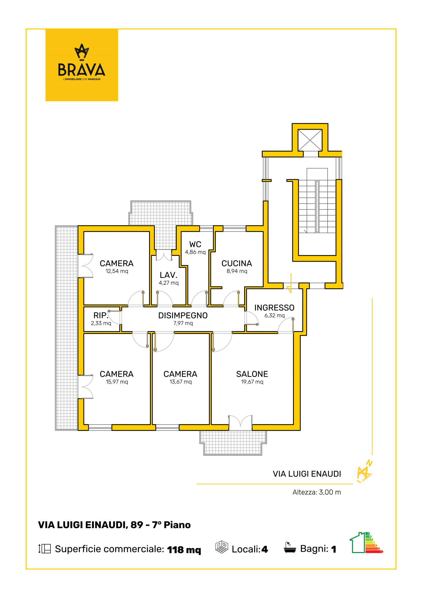 111_BRAVA_plan VIA LUIGI EINAUDI n. 89 Scala A Interno 13 P 7