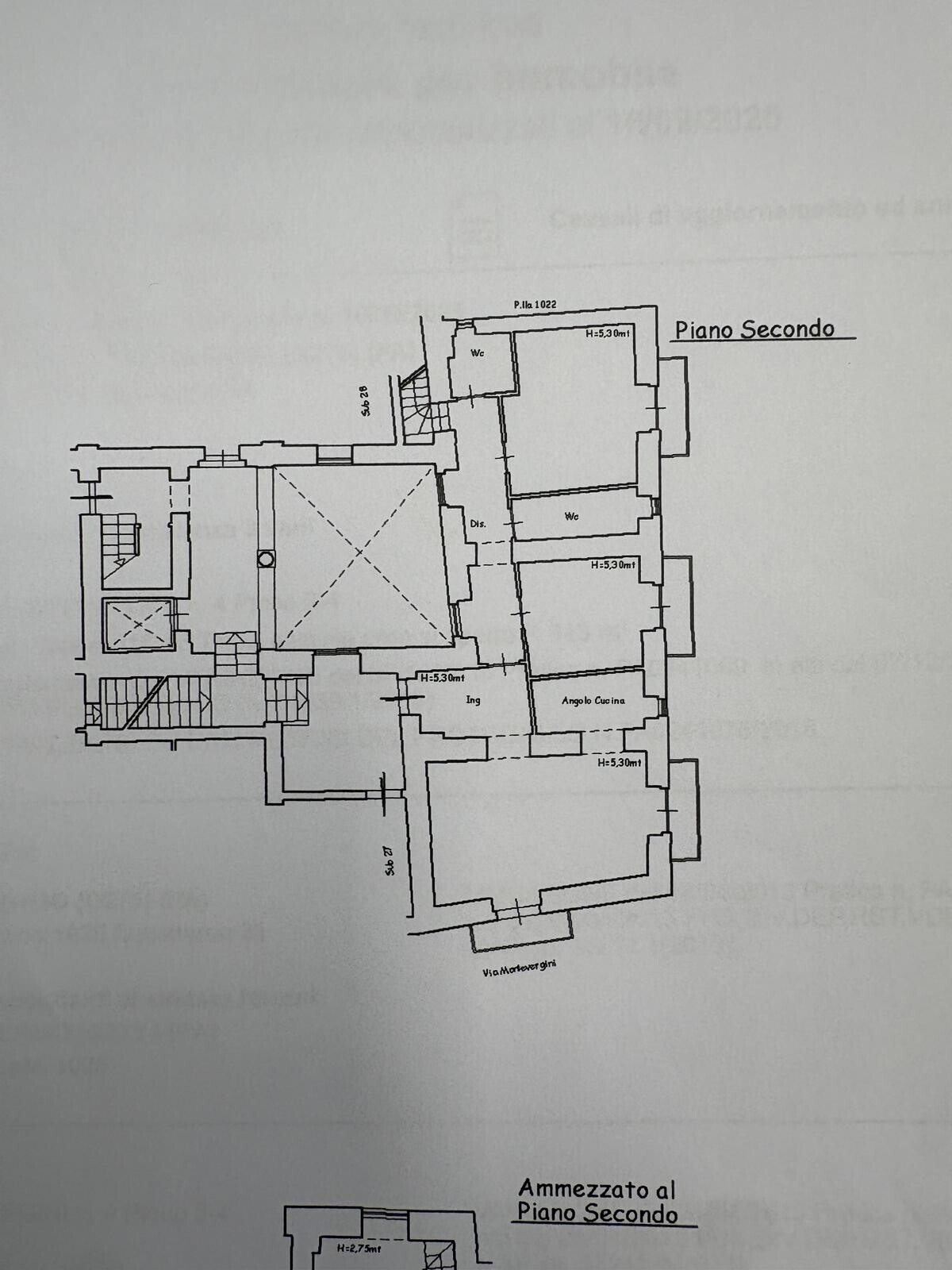 planim interno 5 - piano 2°