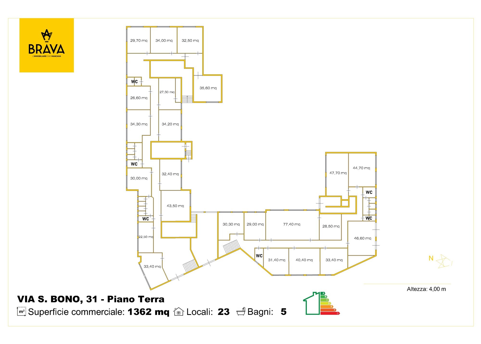 Planimetria Via S Bono, 31 PT (1)
