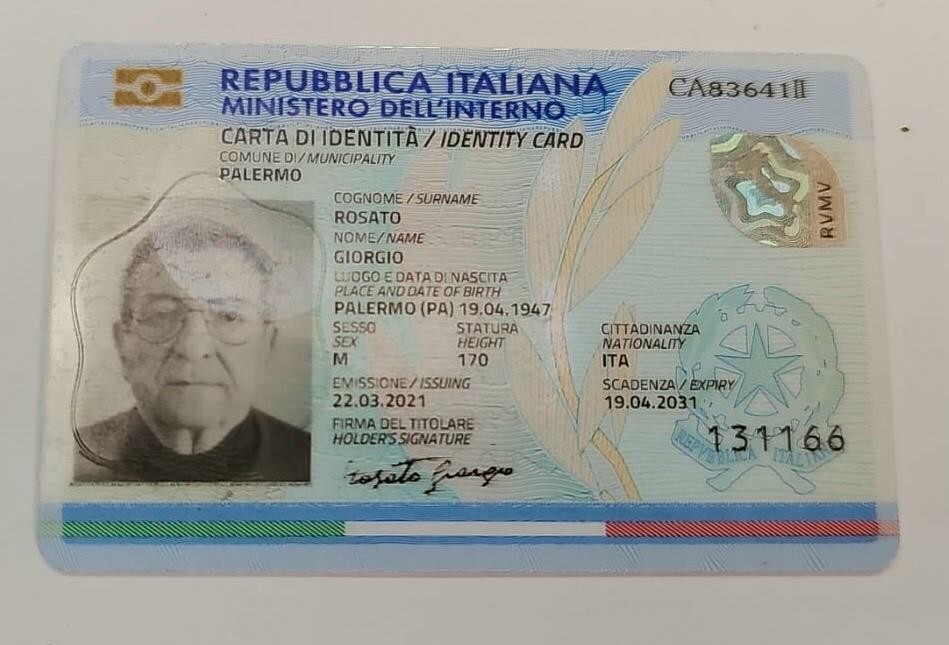 Fronte CI Rosato Giorgio