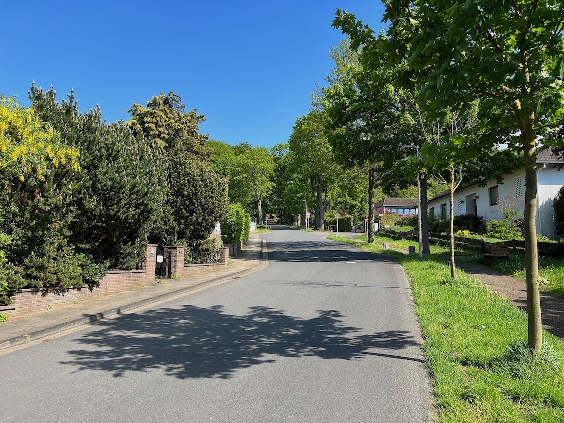 Blick in die Straße
