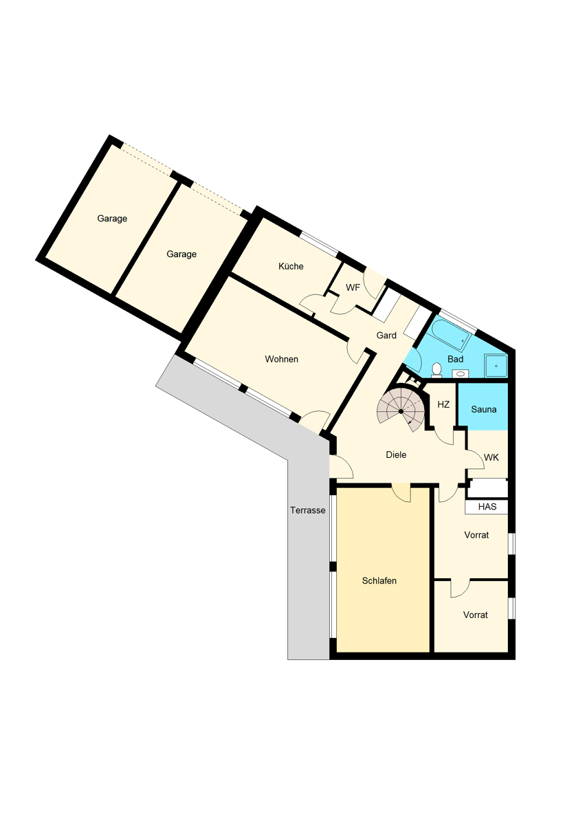 Untere Etage