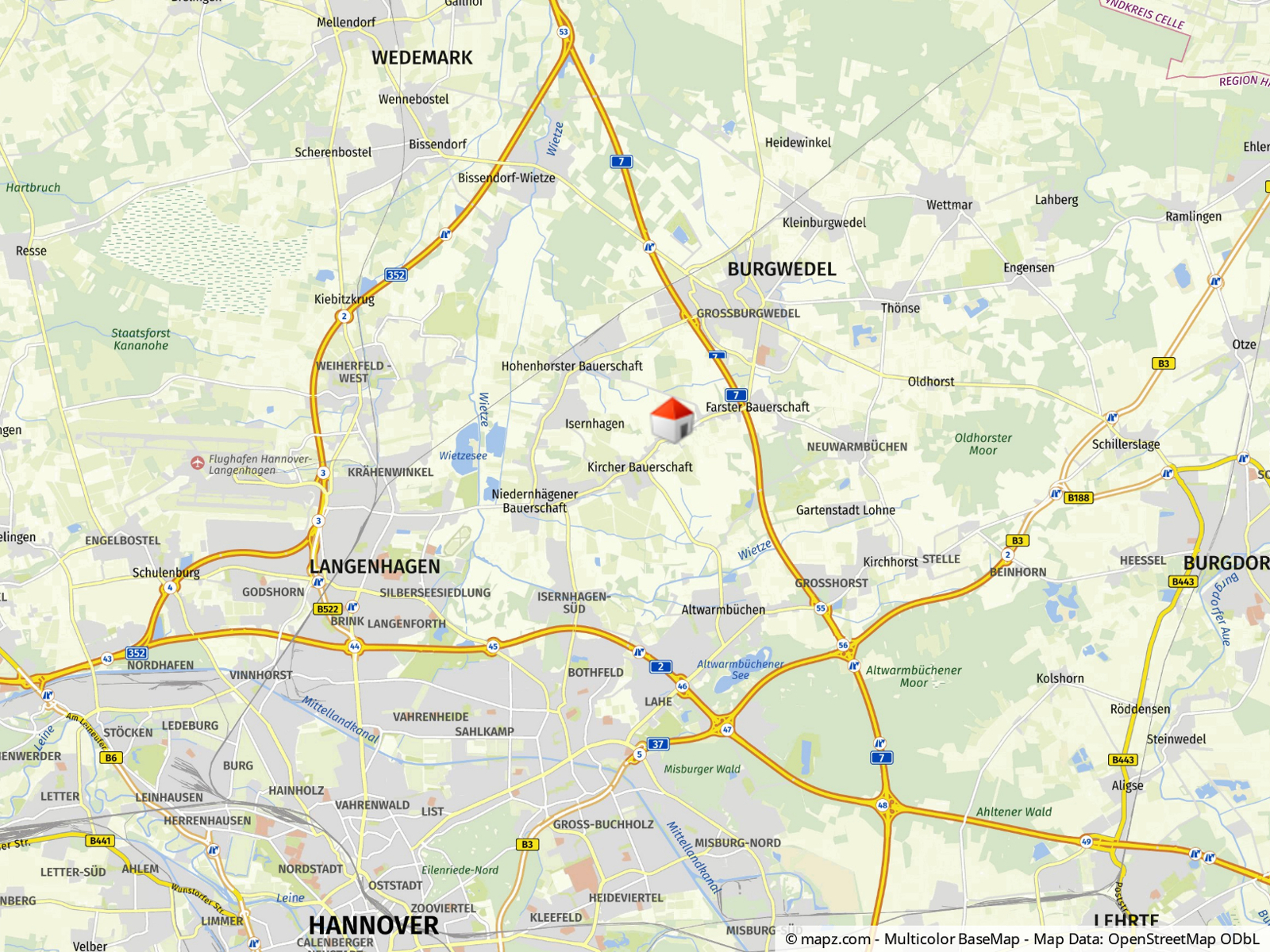 Lageplan