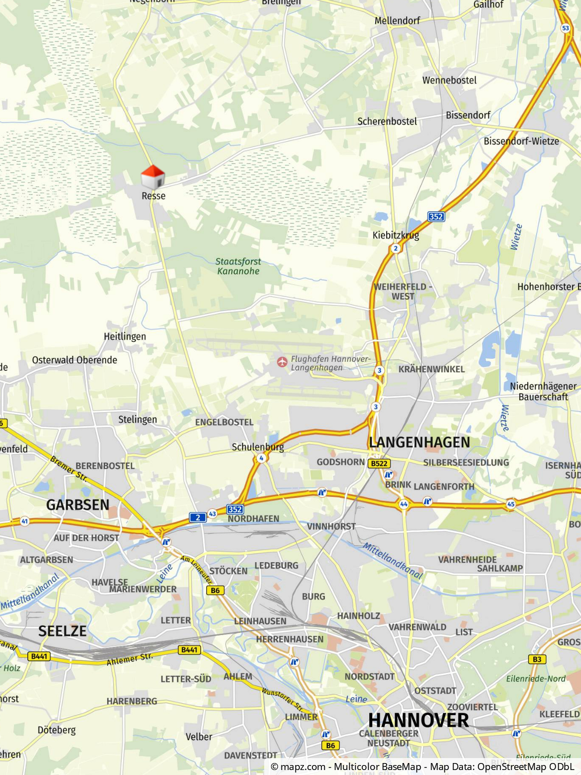 Lageplan
