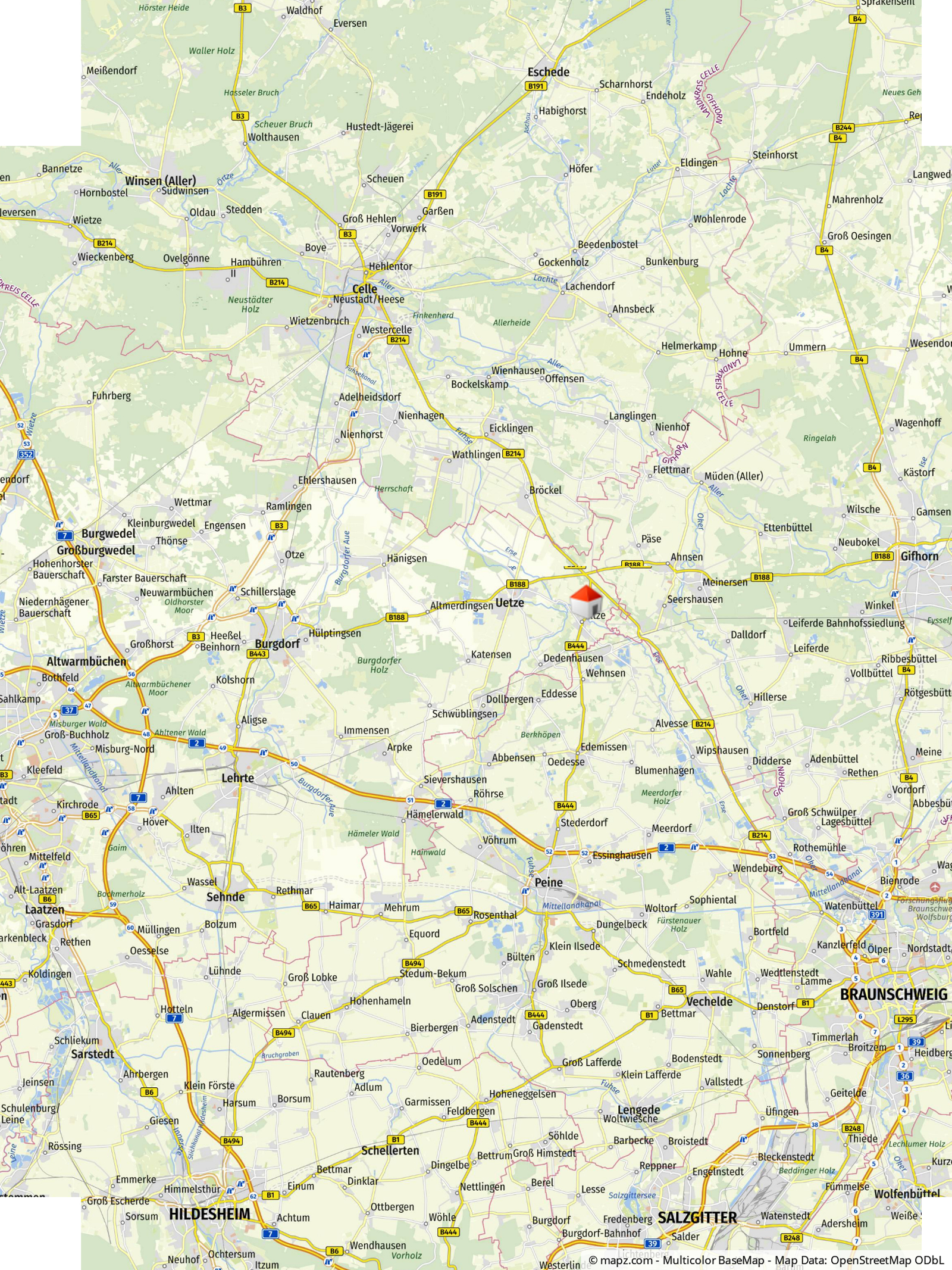Lageplan