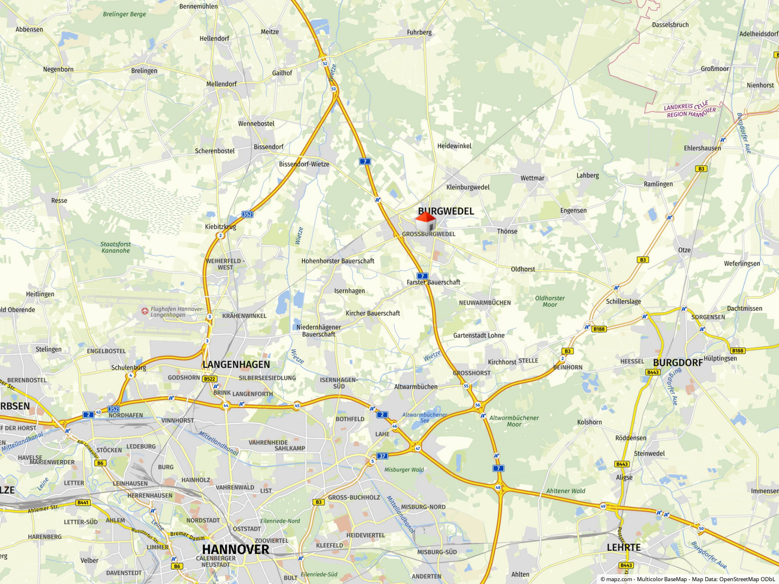 Lageplan