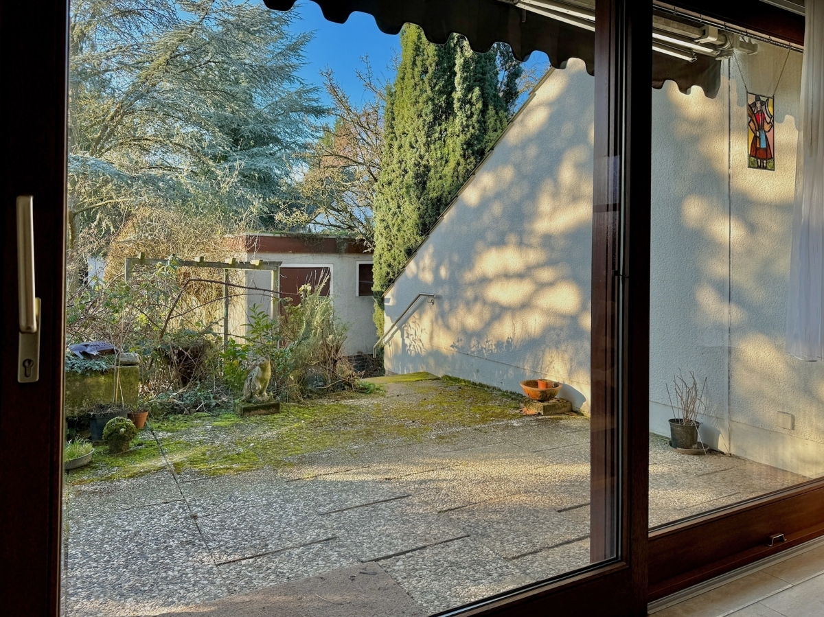 Blick zur Terrasse