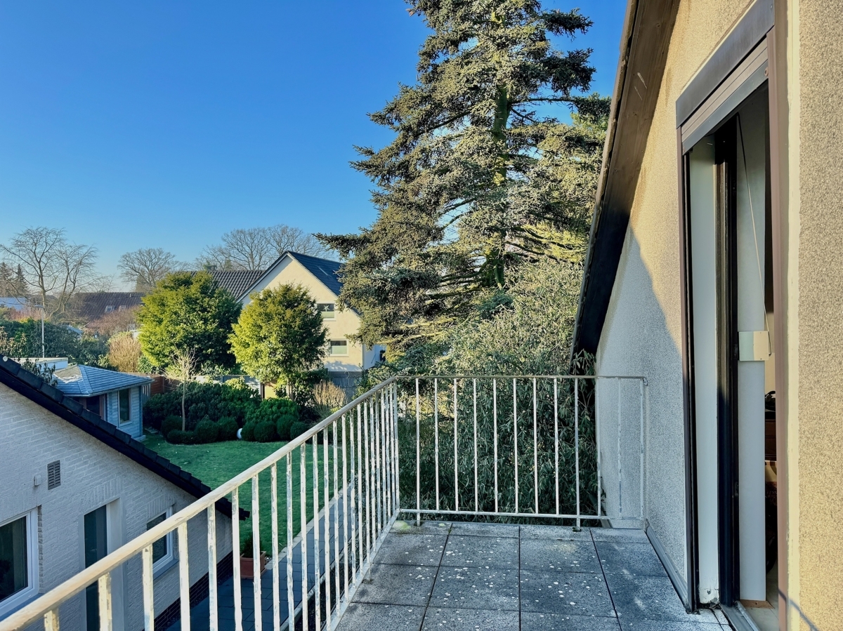 Balkon - Blick gen Westen