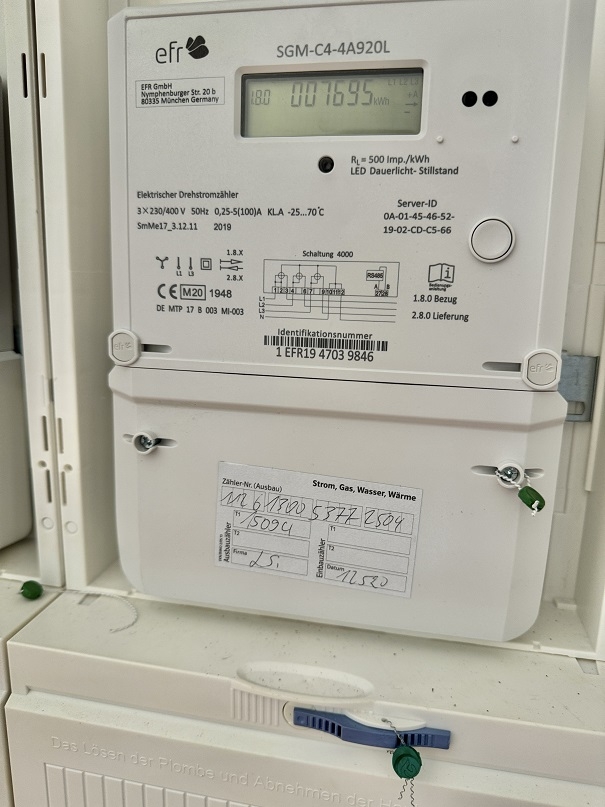Strom Zählerstand