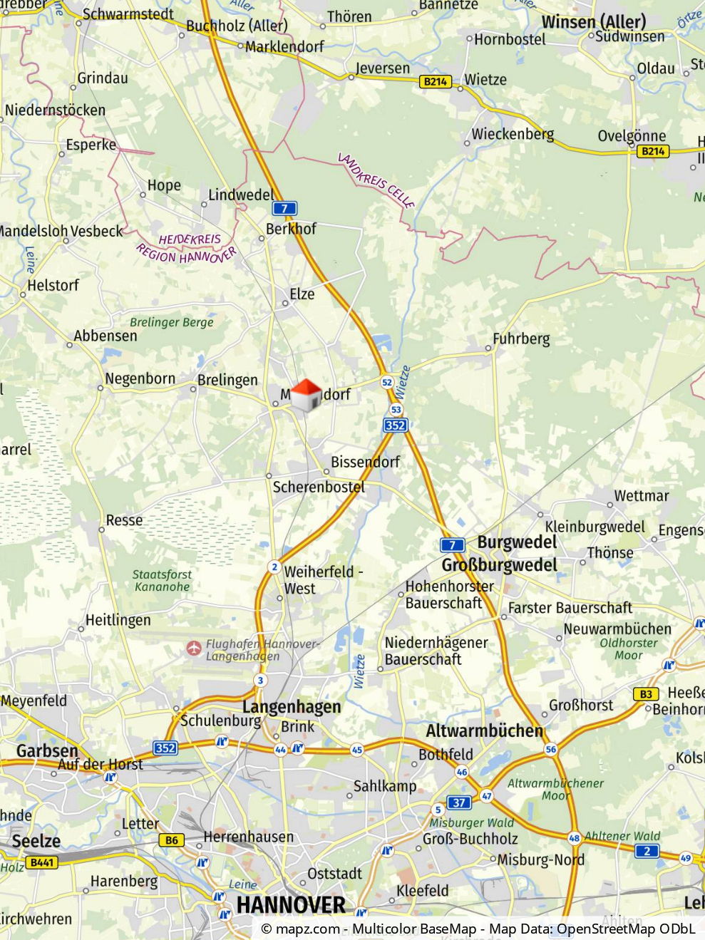 Lageplan