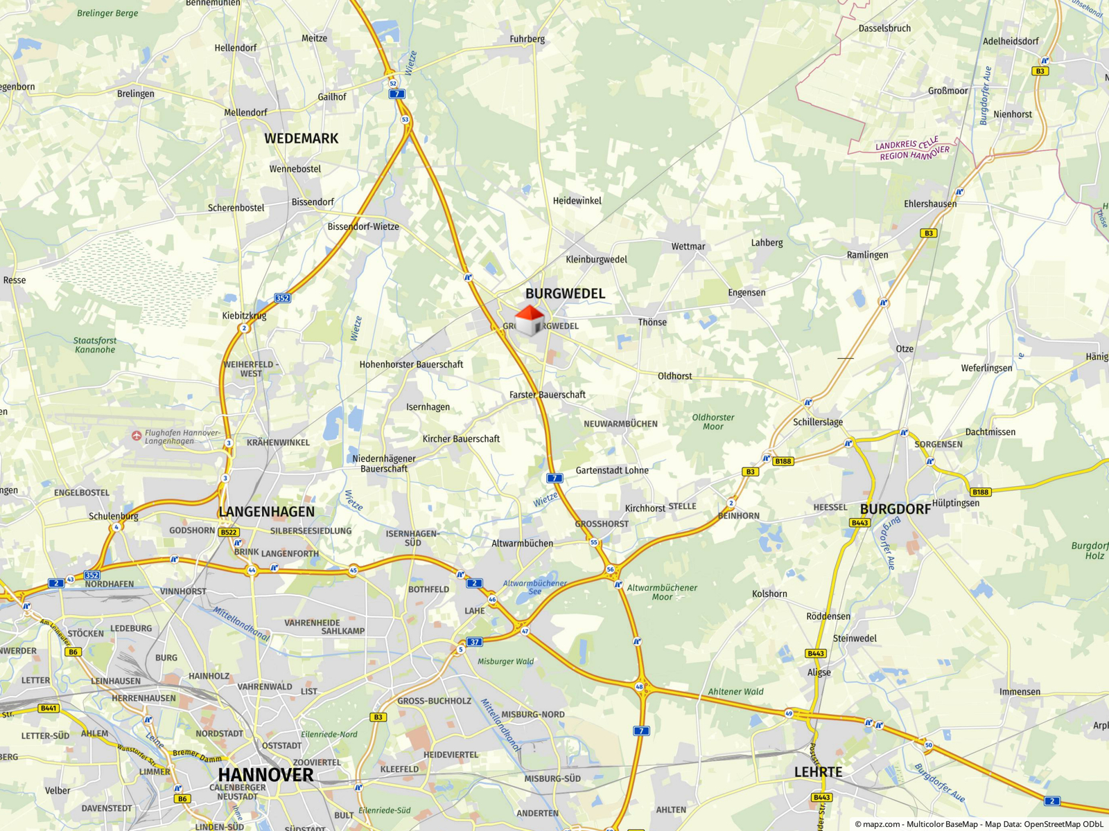 Lageplan