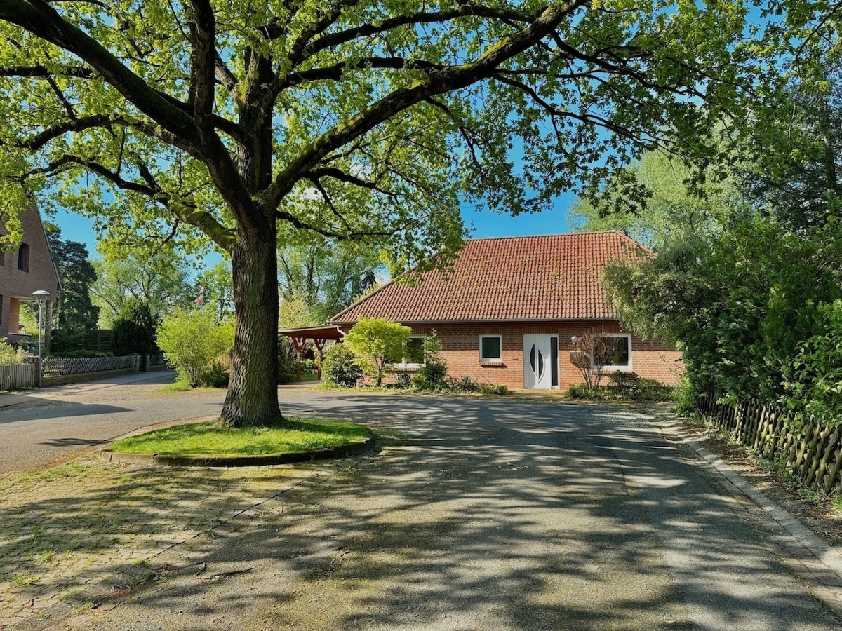 Blick zum Haus