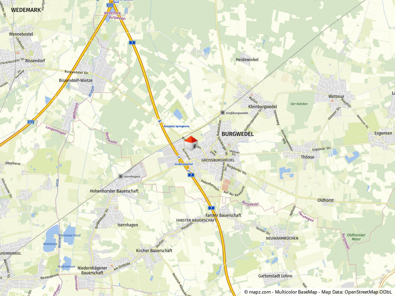 Lageplan