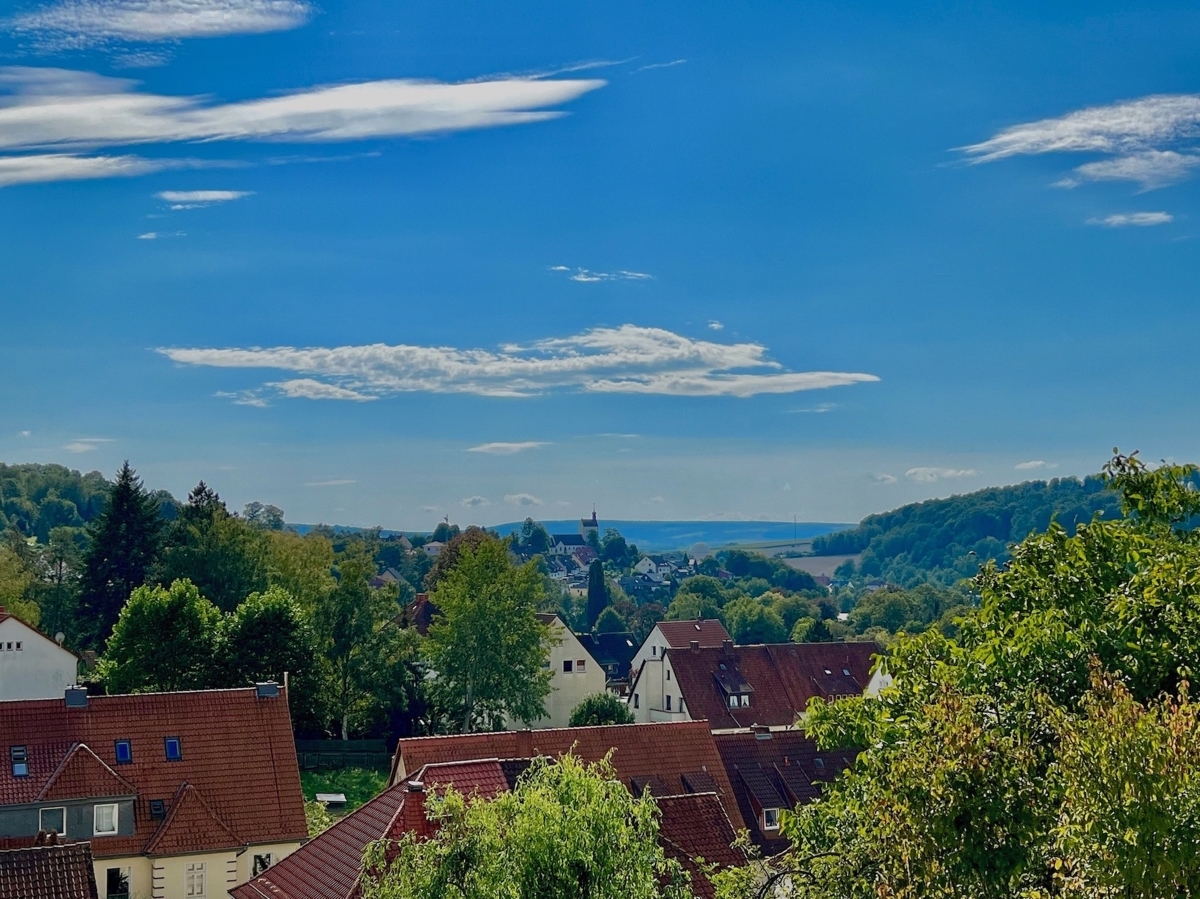 Aussicht vom Hang