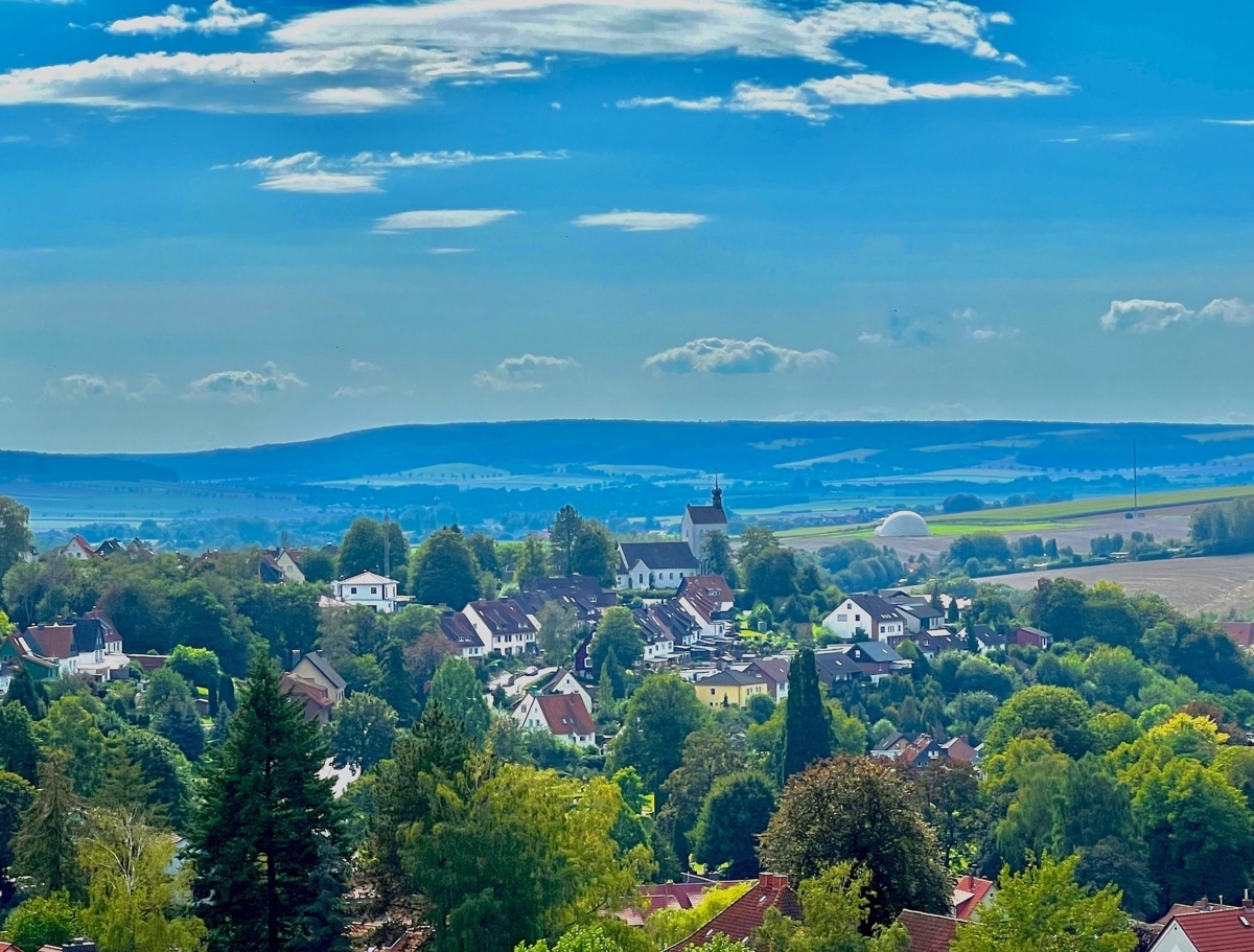 Aussicht vom Hang