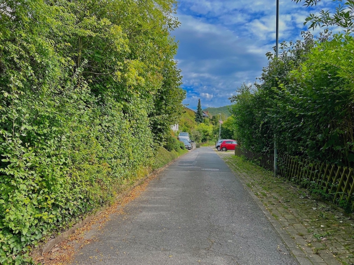 Blick in die untere Straße