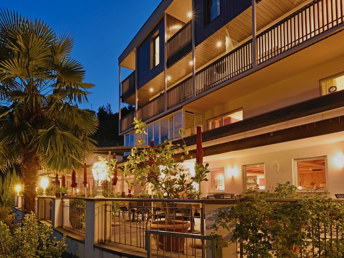 Überdachte Terrasse