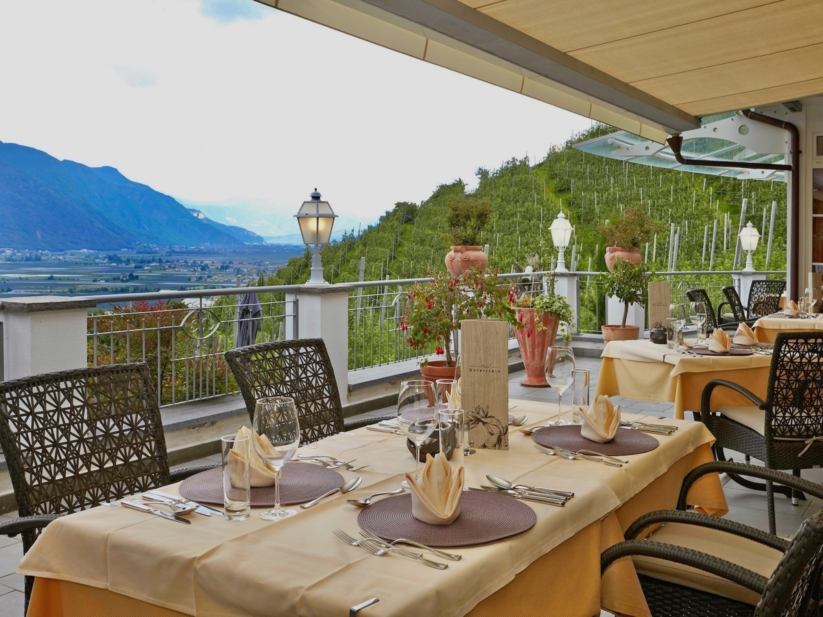 Überdachte Terrasse