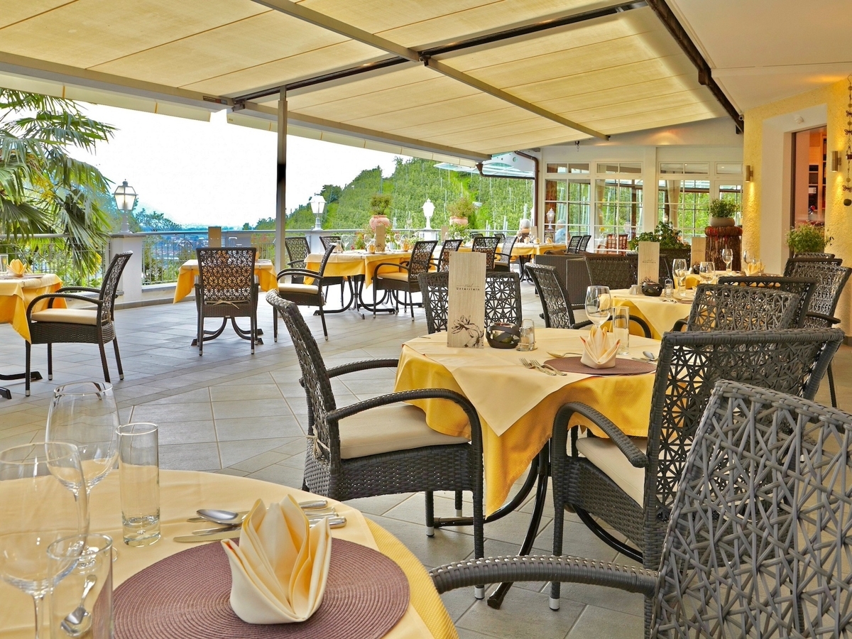 Überdachte Terrasse