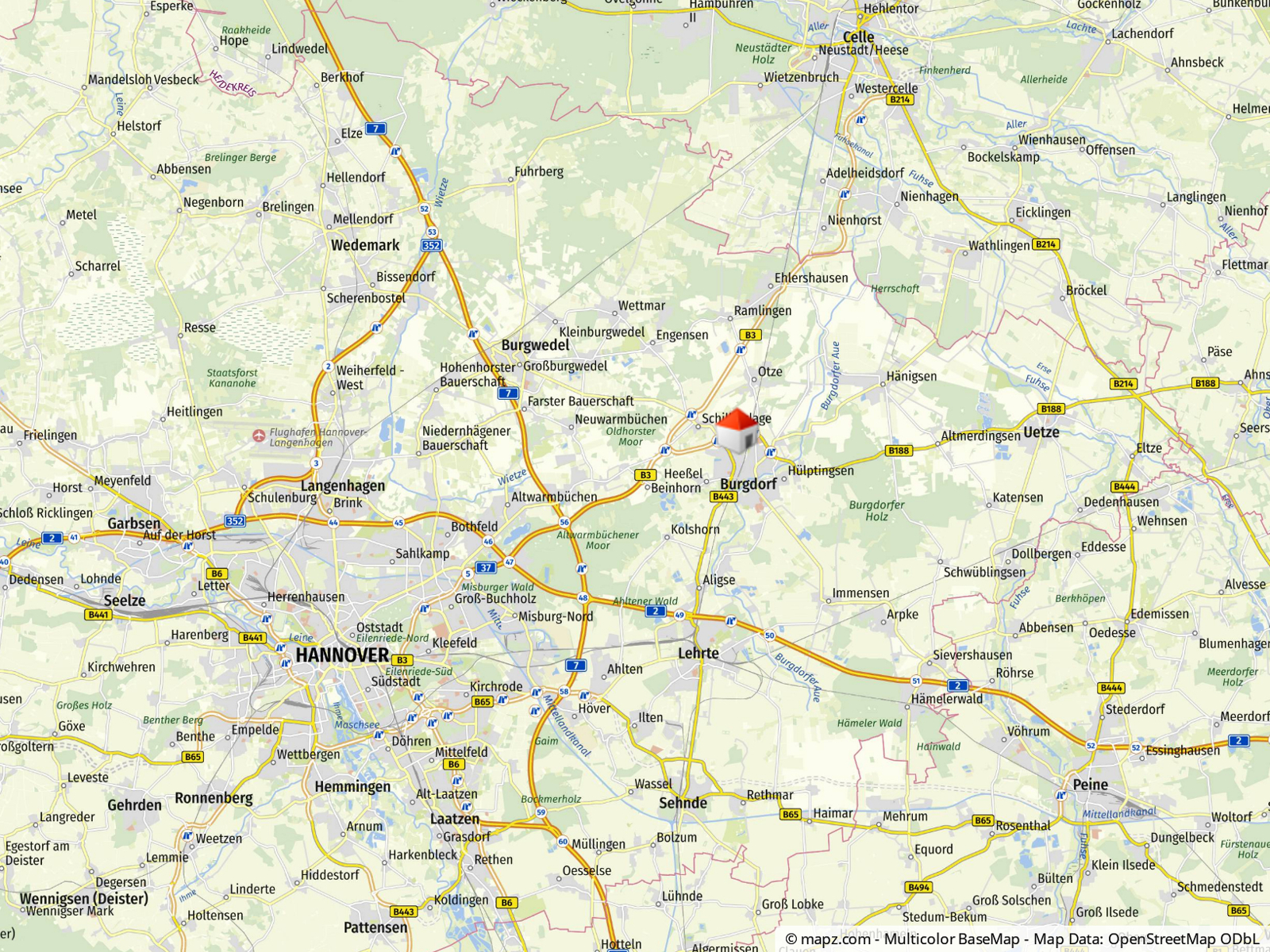 Lageplan