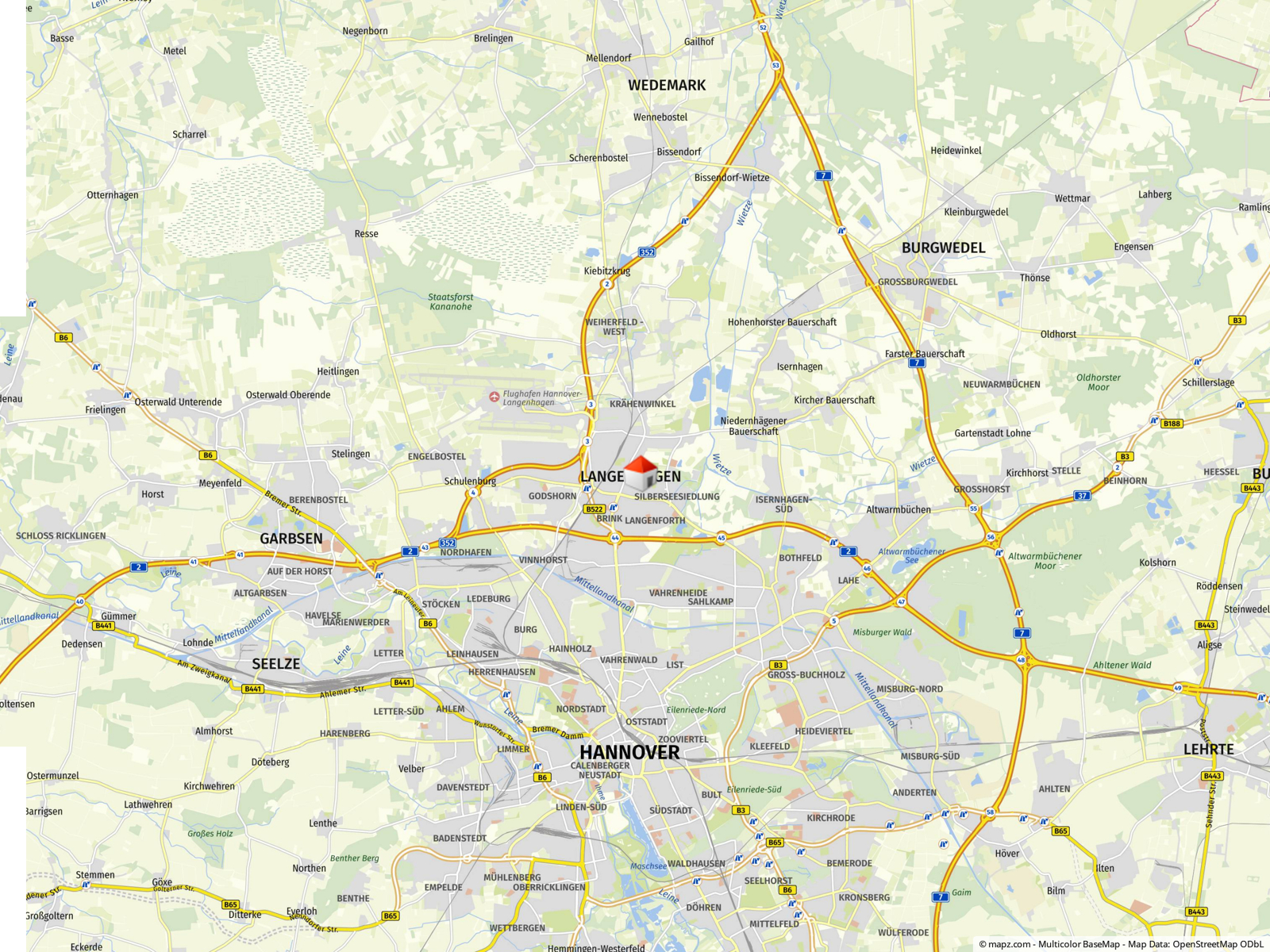 Lageplan
