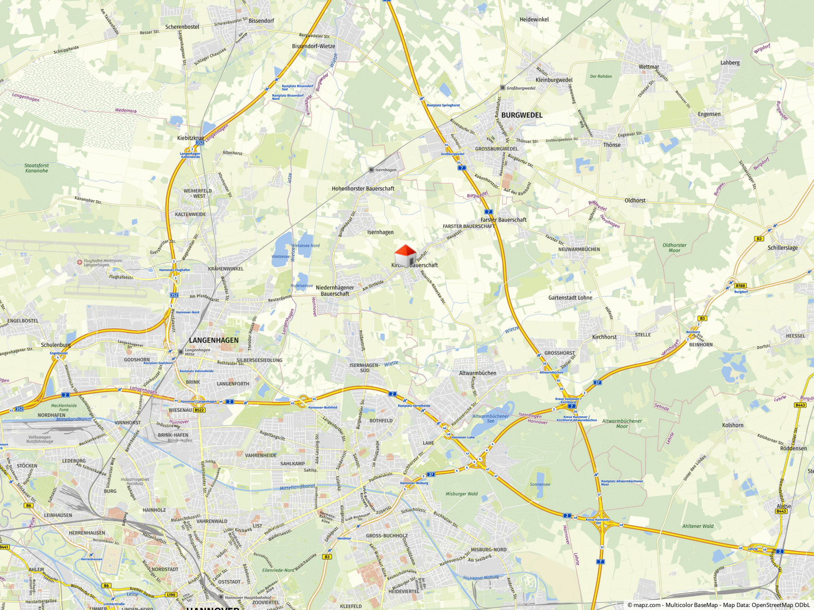 Lageplan