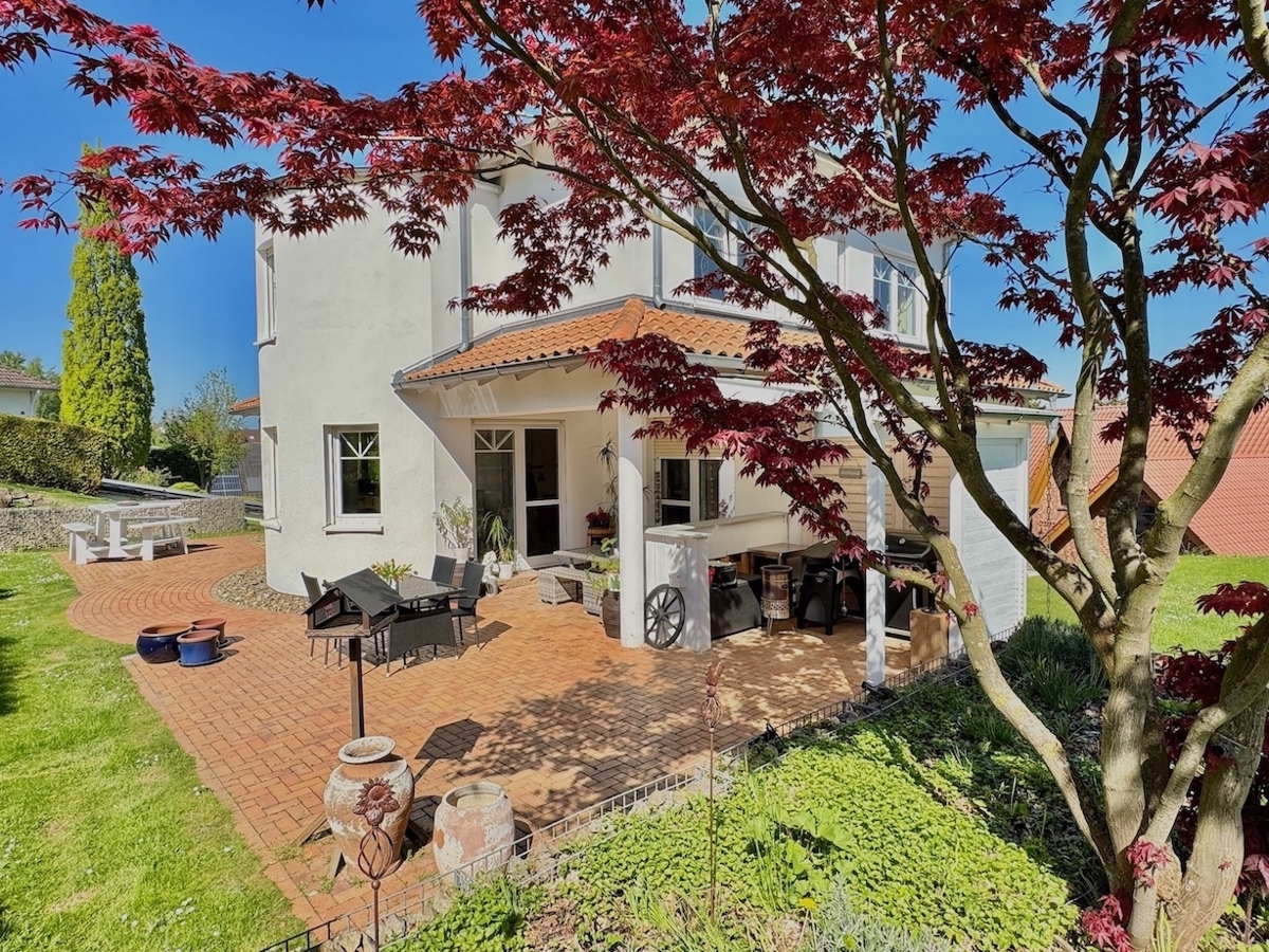 Blick zur Terrasse