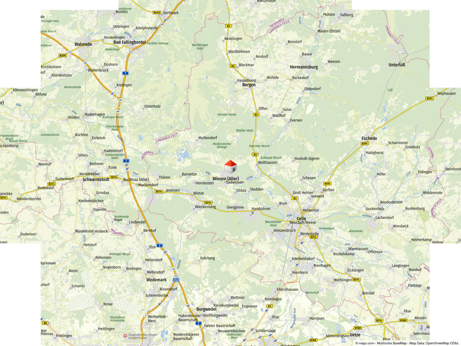 Lageplan