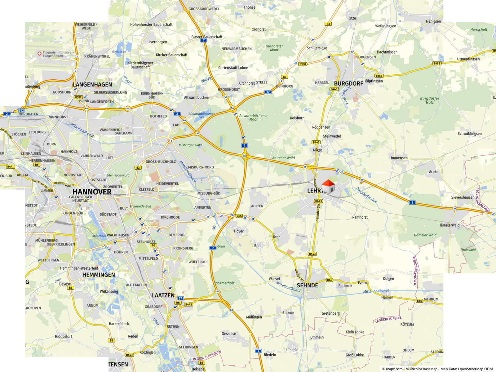 Lageplan