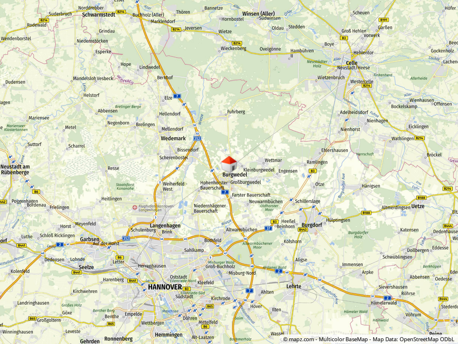 Lageplan