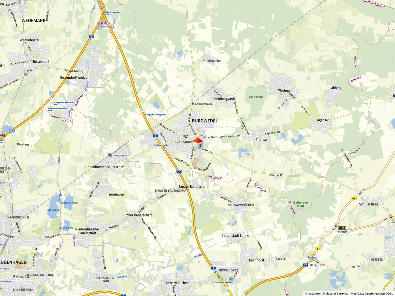 Lageplan