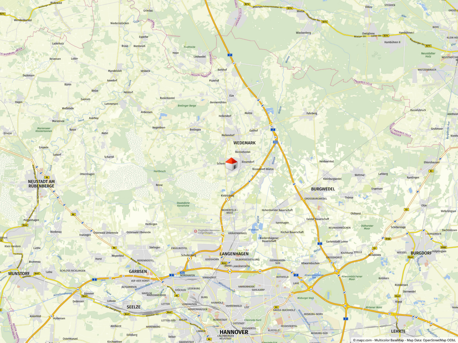 Lageplan