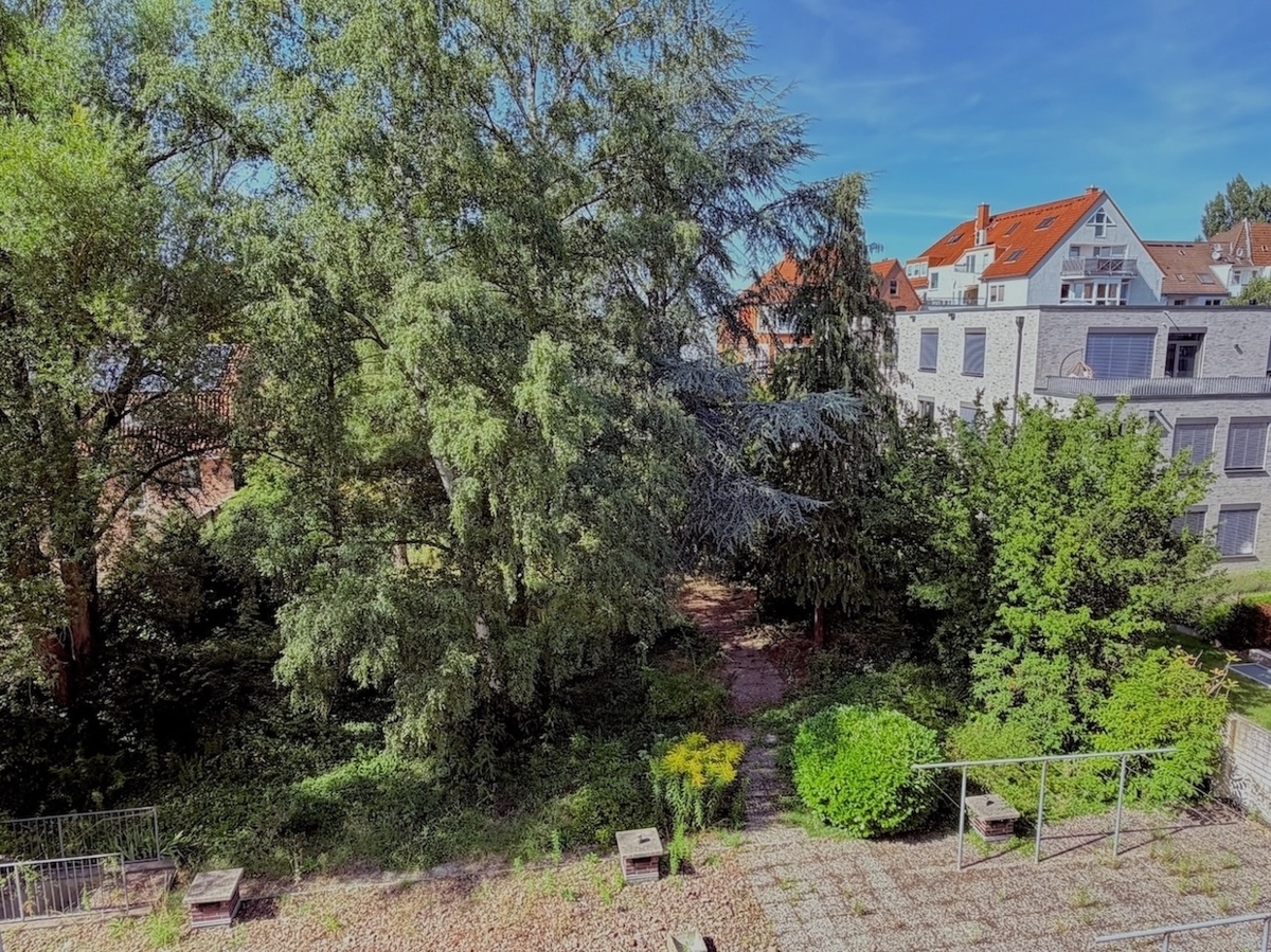 Blick vom Schlafzimmer