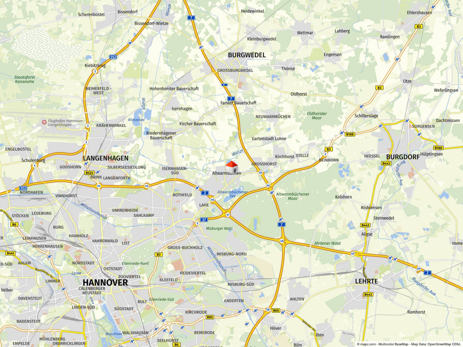 Lageplan