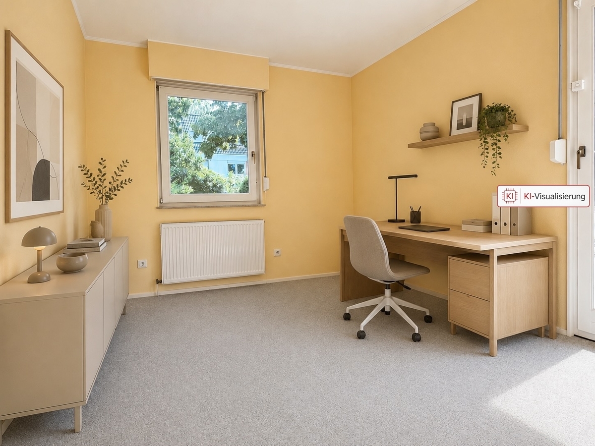 Büro/Schlafzimmer