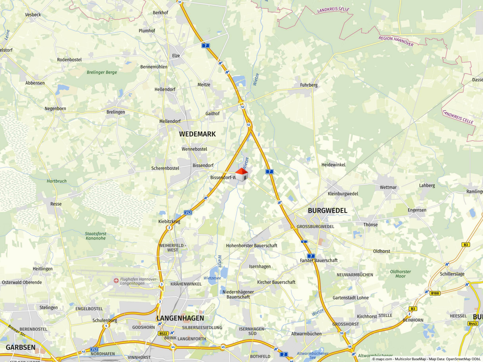 Lageplan