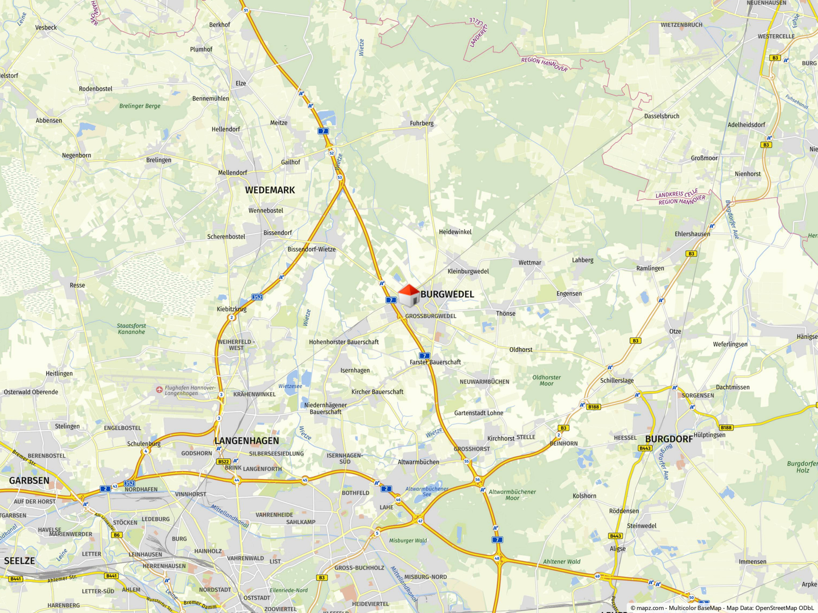 Lageplan