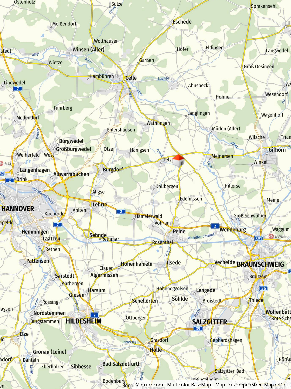 Lageplan